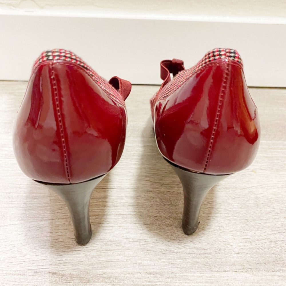 Circa Joan and David Red Mary Jane Size 7 1/2 Women’s Heels - Picture 3 of 7